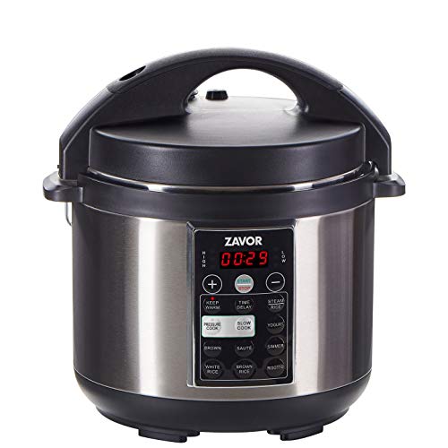 Zavor LUX Multi-Cooker - 4 Quart Electric Pressure Cooker, Slow Cooker, Rice Cooker, Yogurt Maker and more