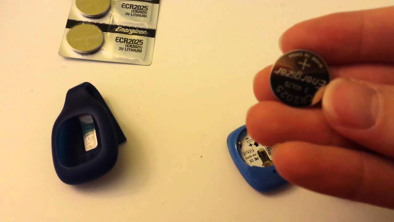 Battery Installation: Installing A Battery In Fitbit Zip