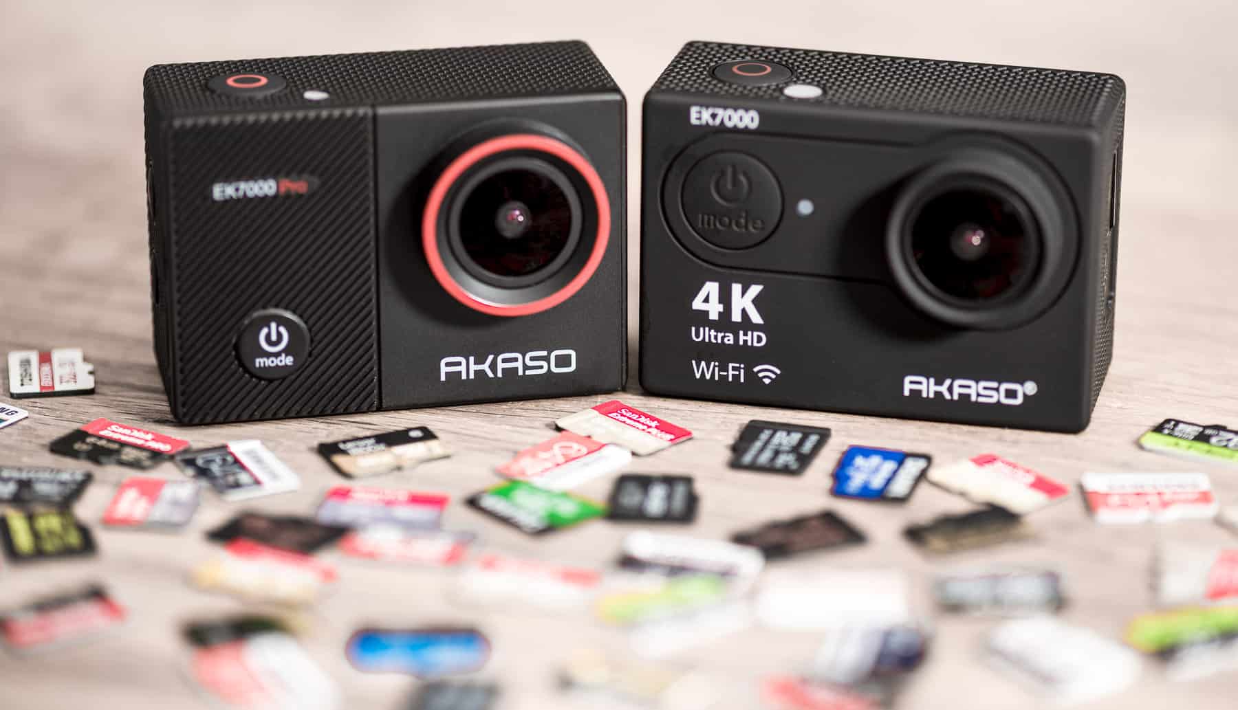 Best Micro SD Cards For Akaso EK7000 Action Camera