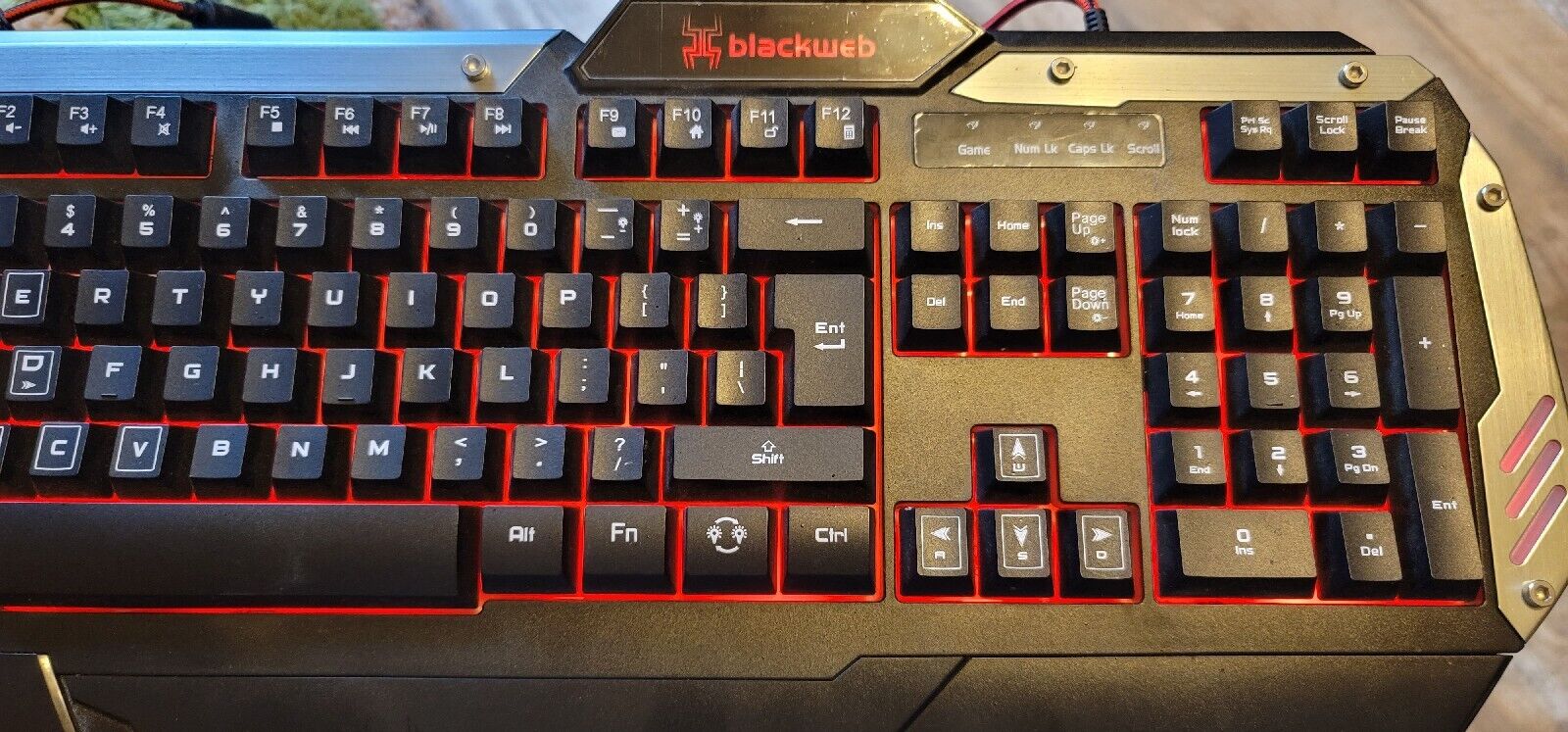 Blackweb Centaur Gaming Keyboard: How To Change The Color Of The Lights
