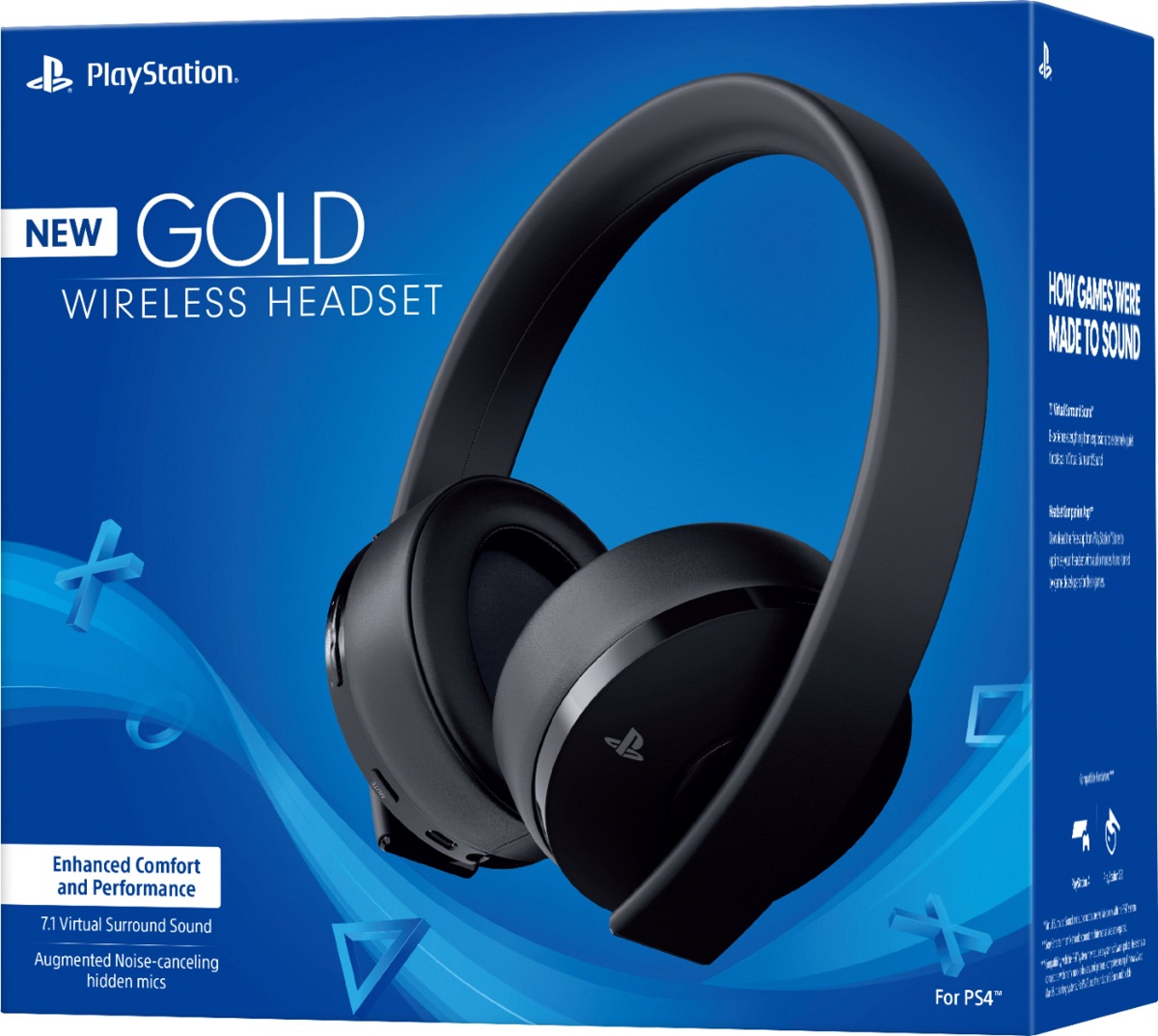 Gold Wireless Headset On PS4: Connection Guide