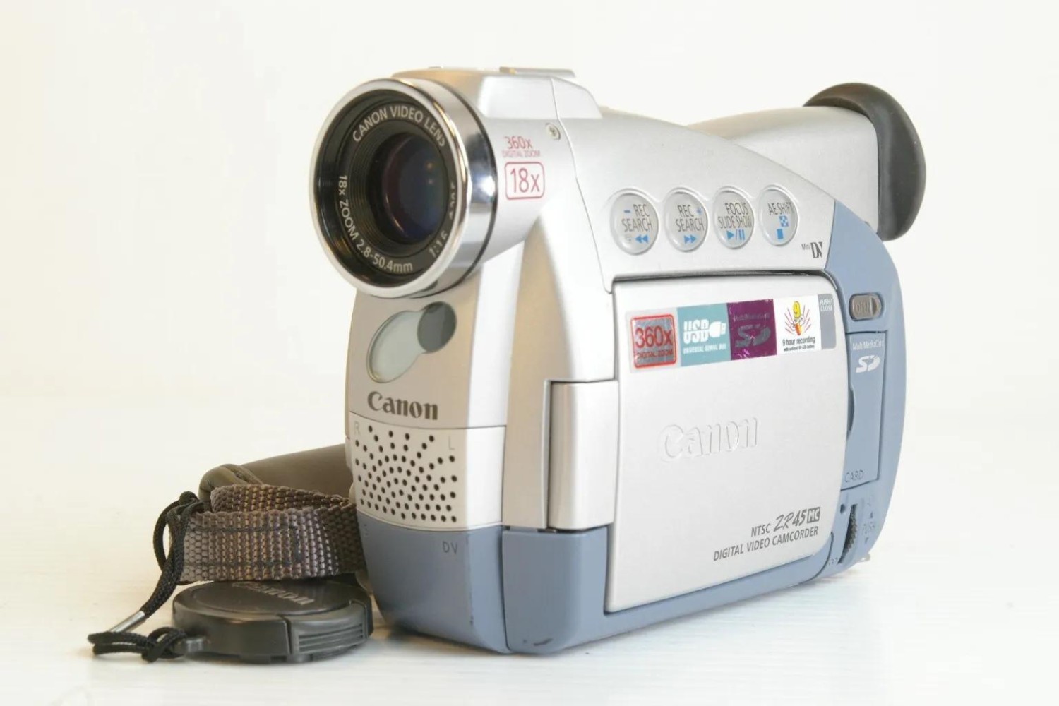 how-old-is-a-canon-camcorder-zr45-mca
