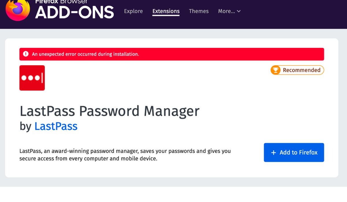 How To Add Lastpass Extension To Firefox
