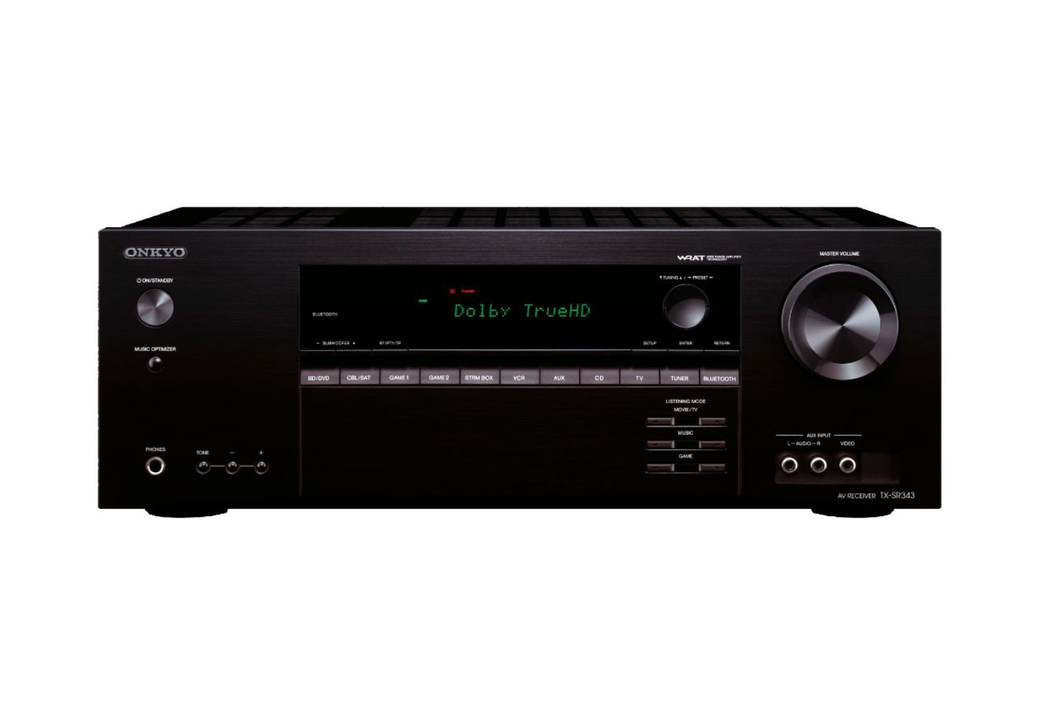 How To Adjust Display To 480I On Input Source On Onkyo TX-SR343 AV Receiver