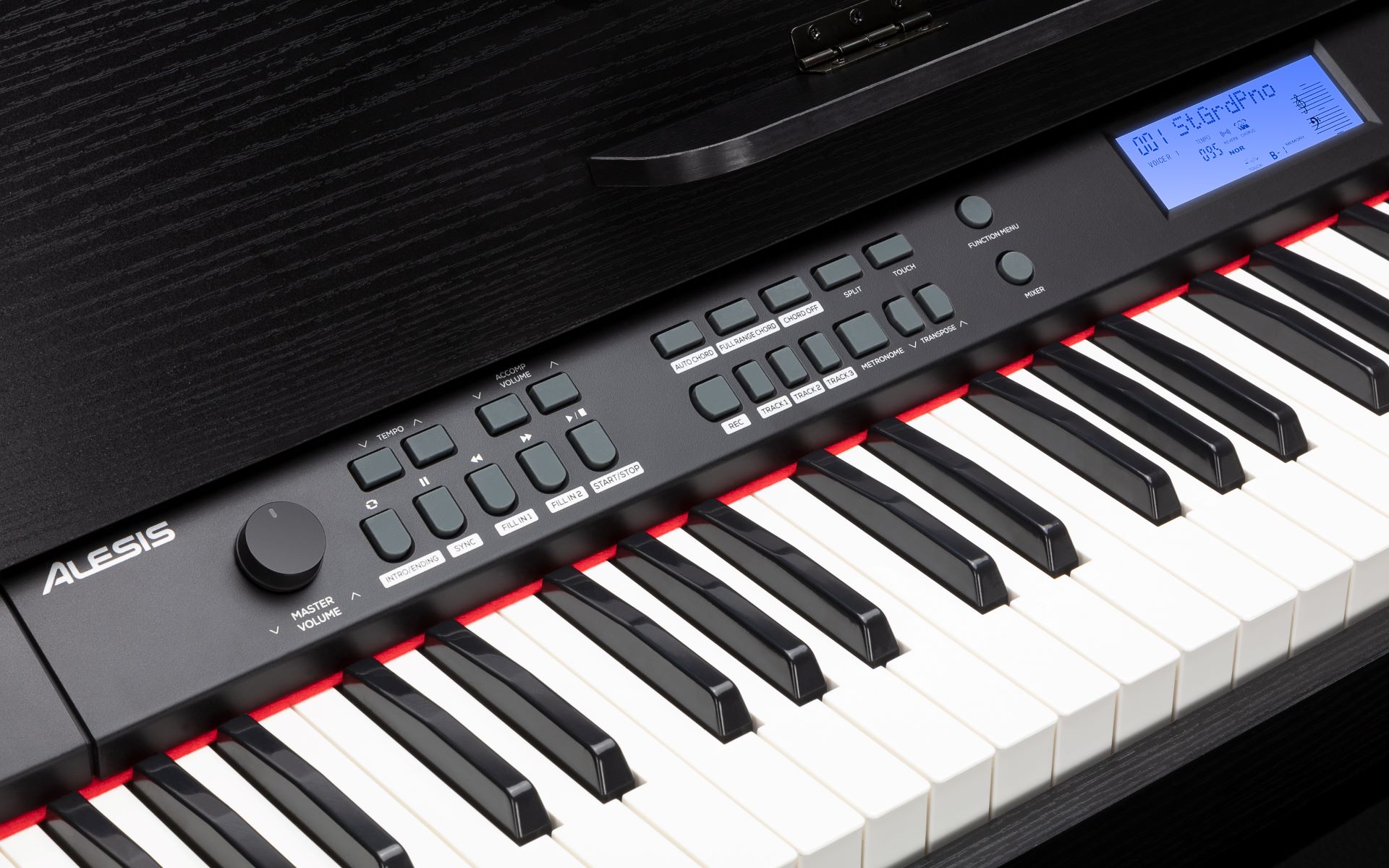 How To Adjust The Volume On A Digital Piano Alesis 88 Key