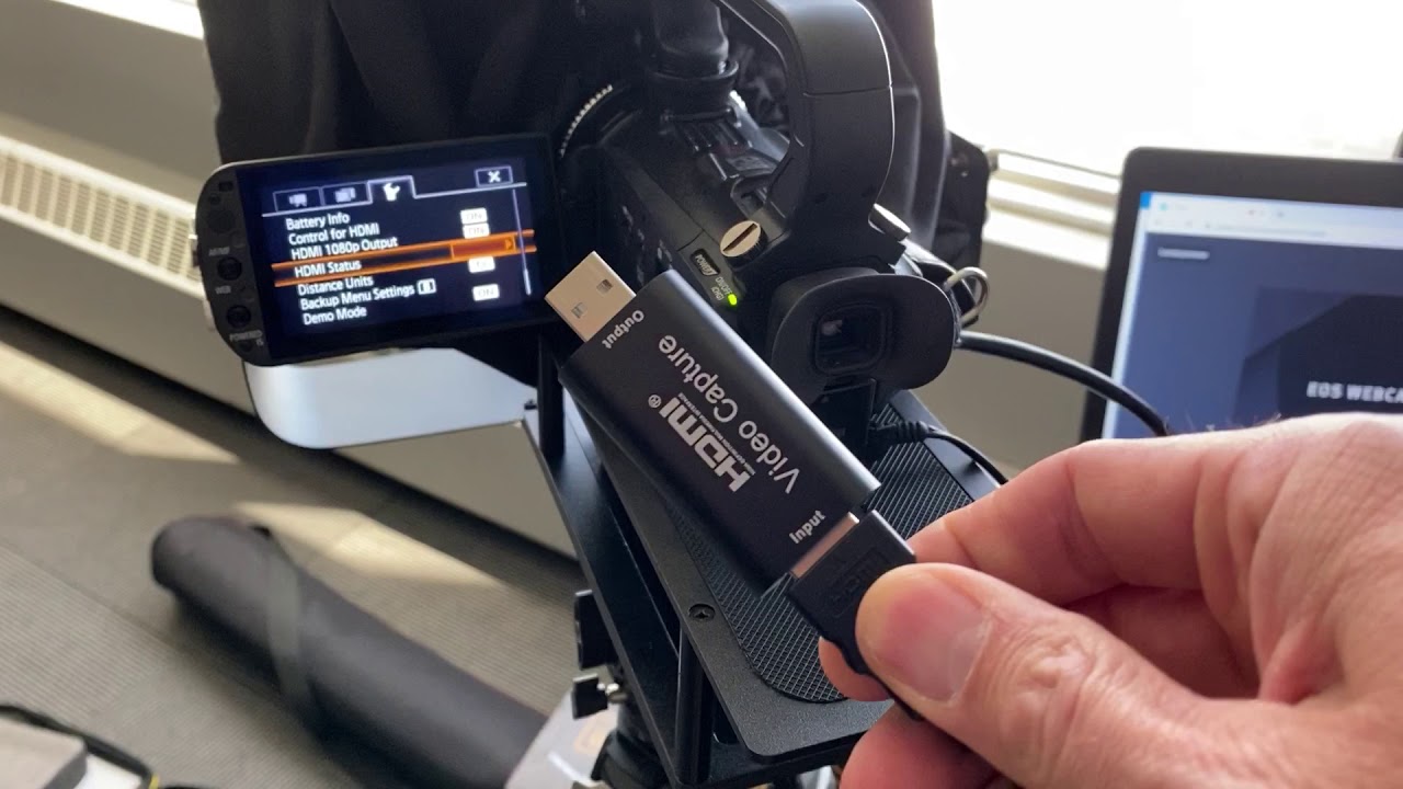 How To Capture Video From Camcorder To HDMI