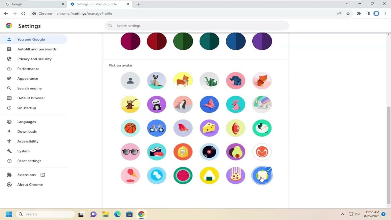 How To Change Google Chrome Profile Picture