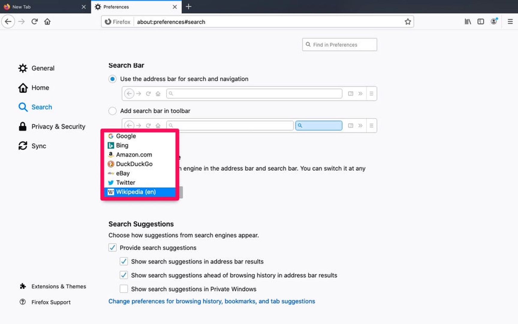 how-to-change-the-search-engine-on-firefox