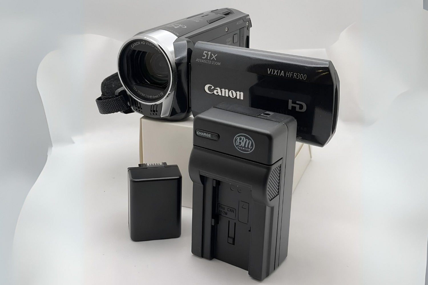 How To Charge A Canon Vixia HF R300 Camcorder