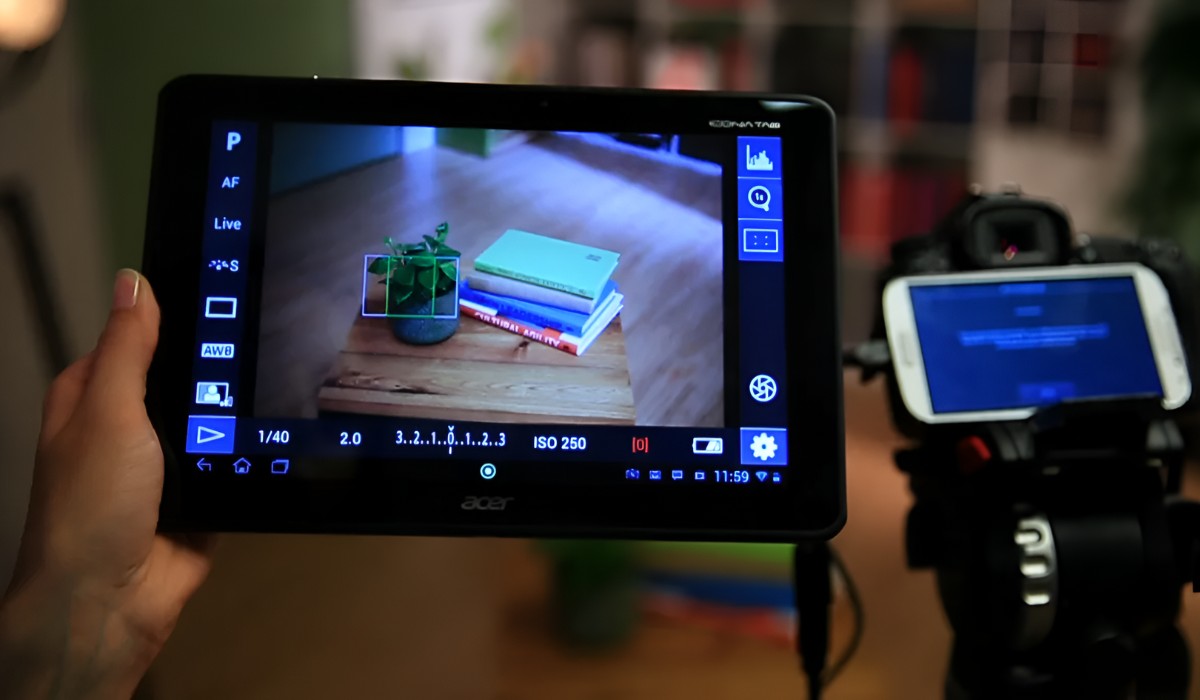 How To Connect An Android Tablet To A DSLR Camera