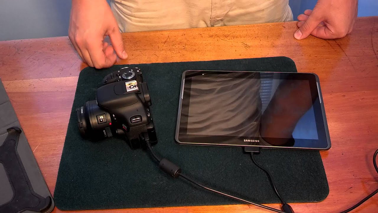 How To Connect My Camcorder To My Tablet