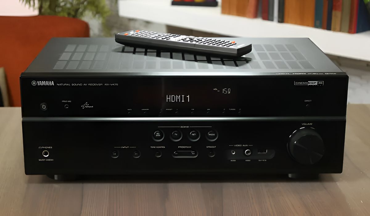 How To Connect Yamaha RX-V475 5.1-Channel Network AV Receiver With Airplay To Wireless