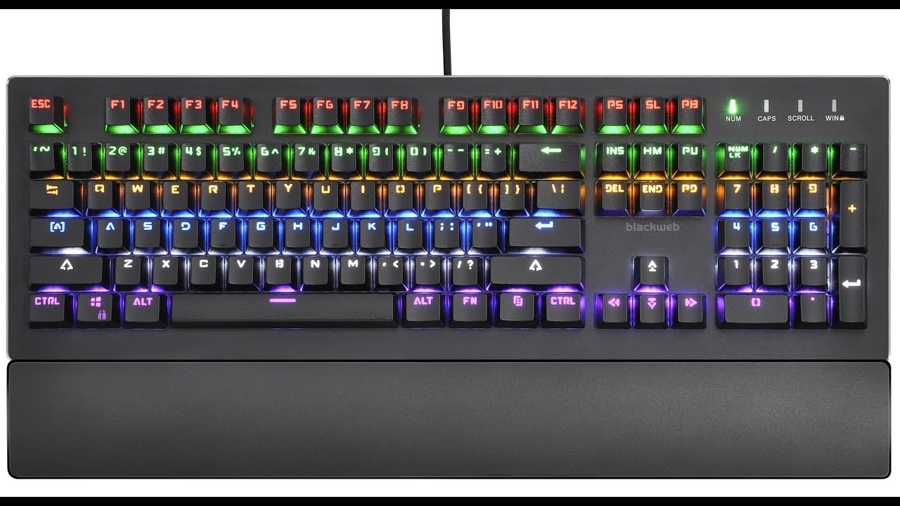 How To Customize The Blackweb Gaming Keyboard