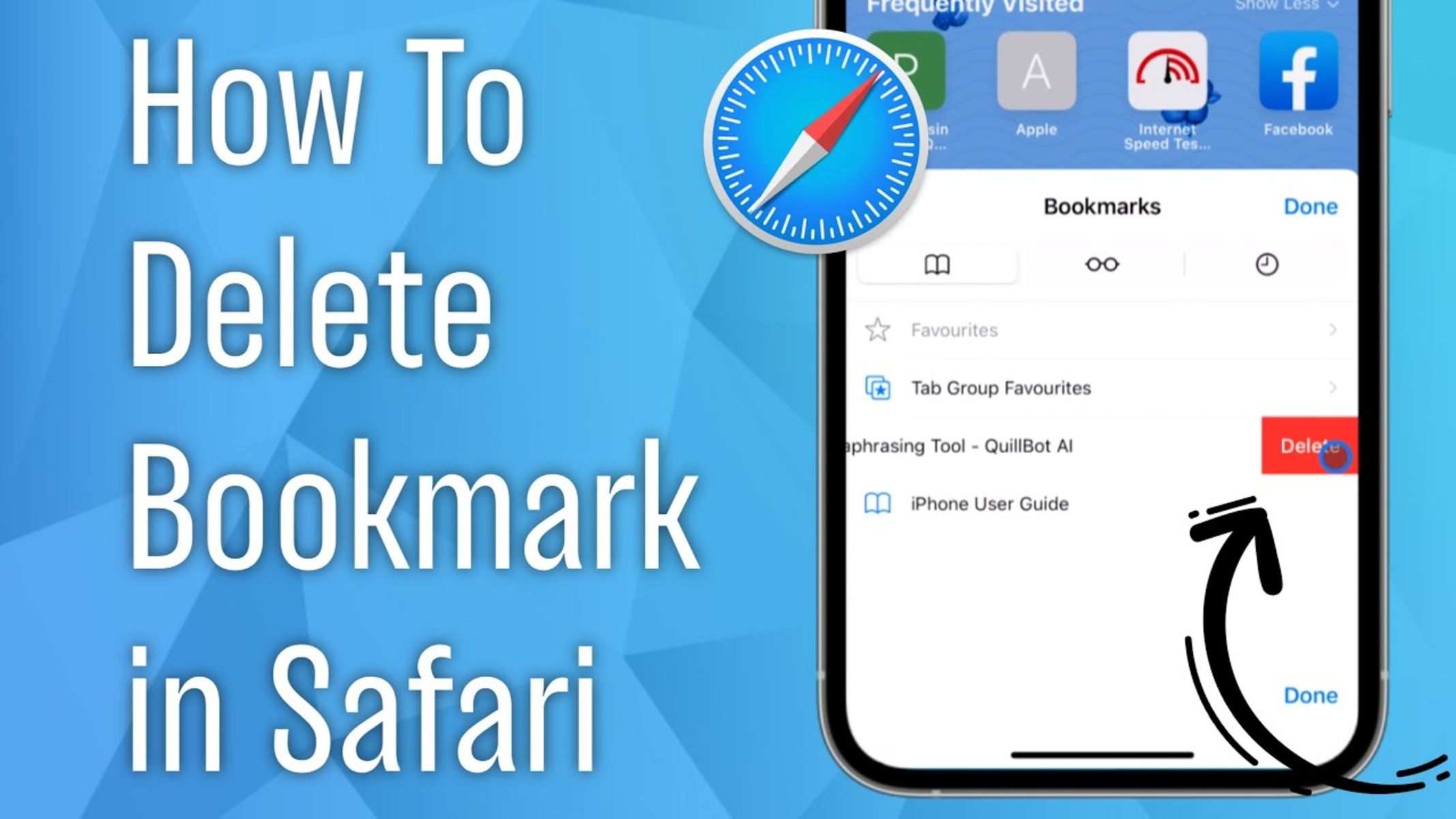How To Delete Bookmarks In Safari