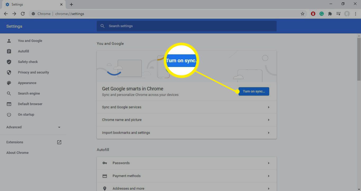 How To Disable Chrome Sync Feature