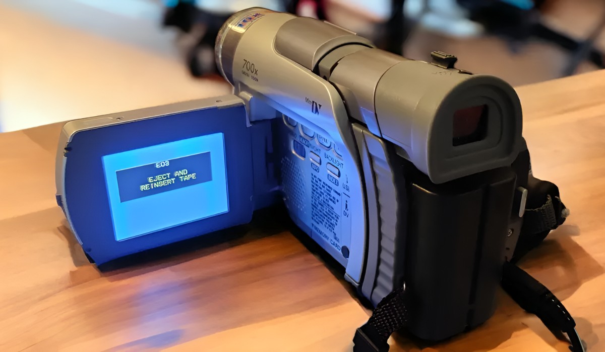How To Eject Tape From JVC Camcorder