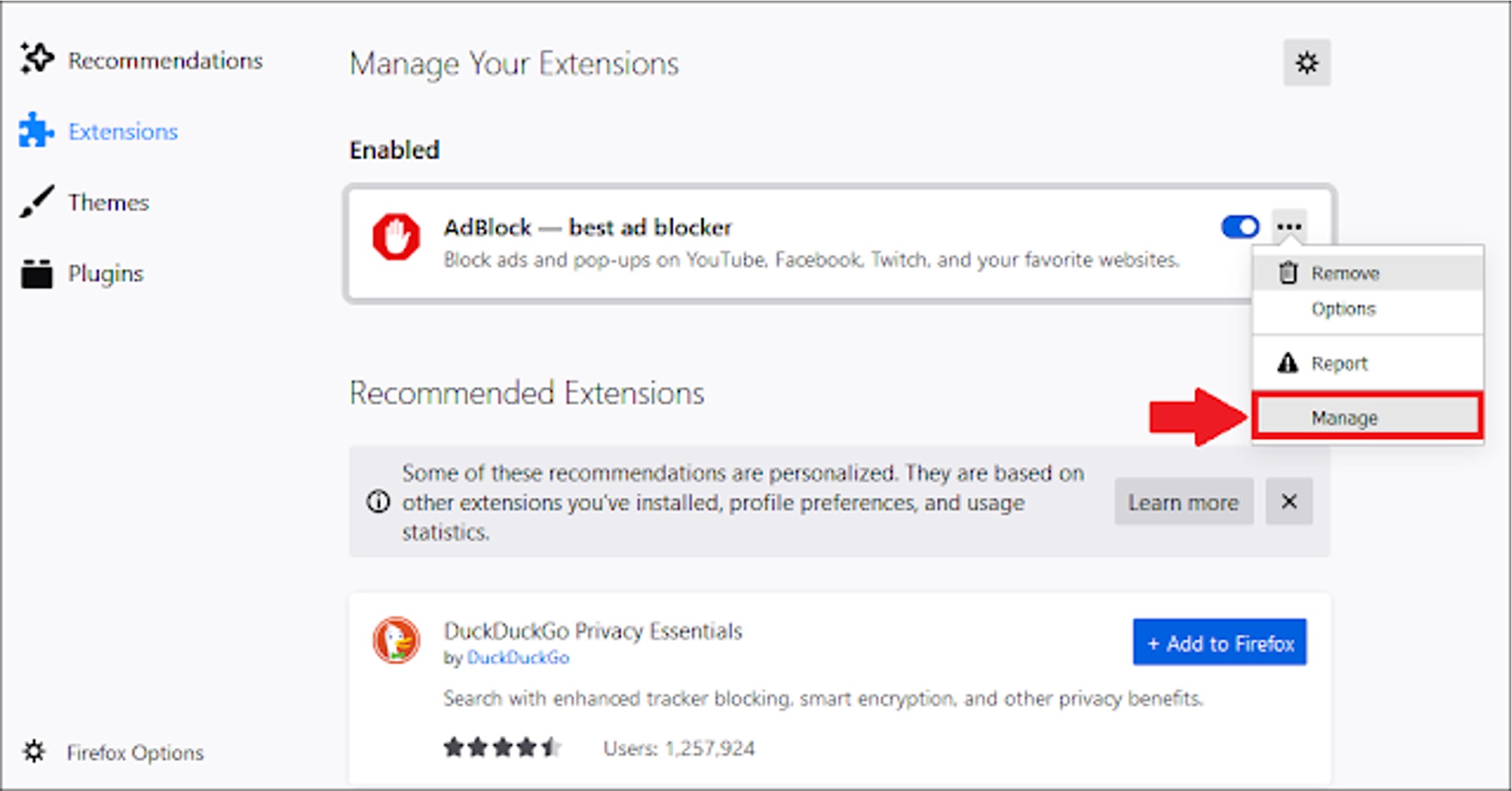 How To Enable Extensions In Incognito Firefox