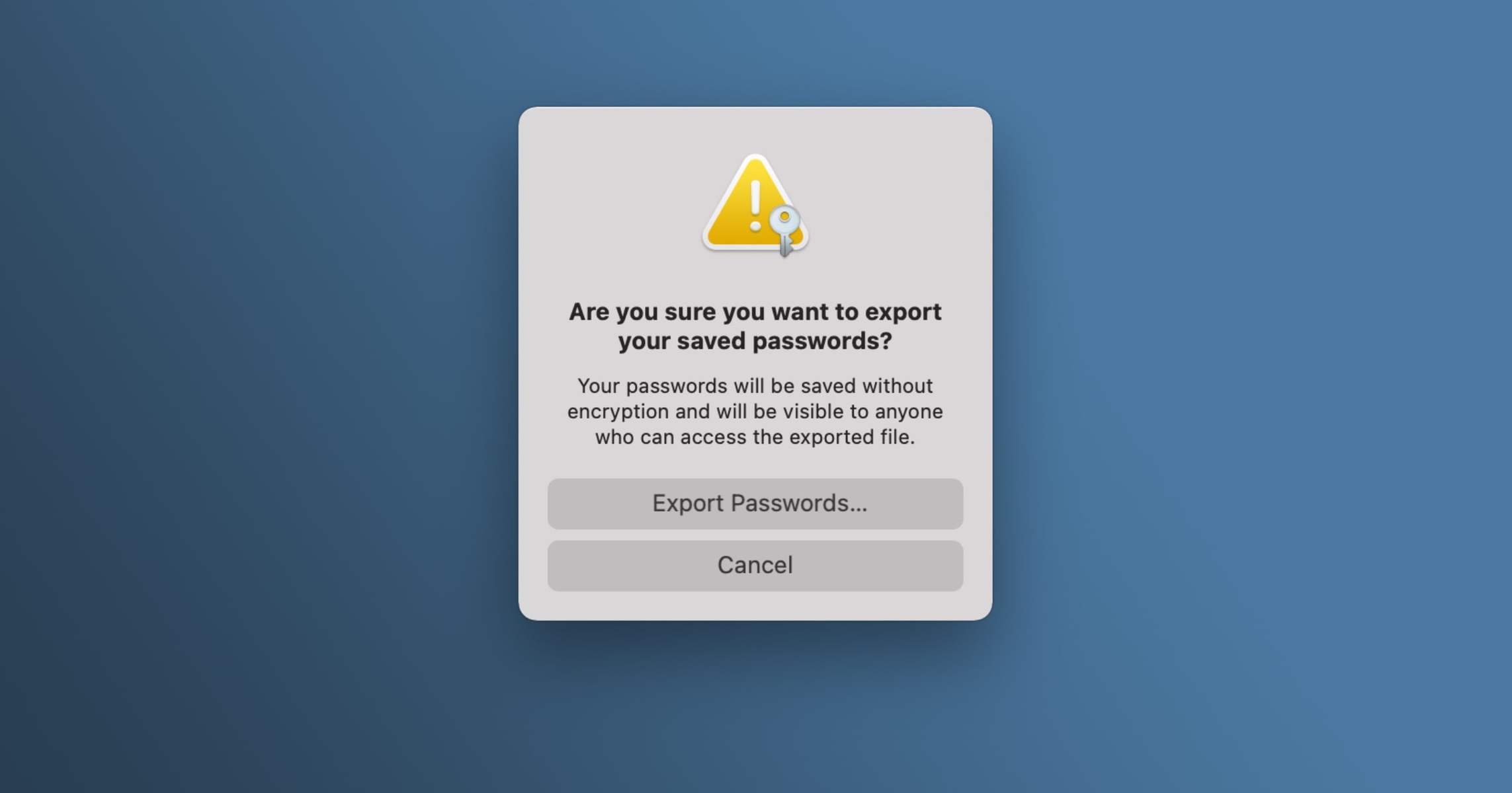 How To Export Passwords From Safari On Mac