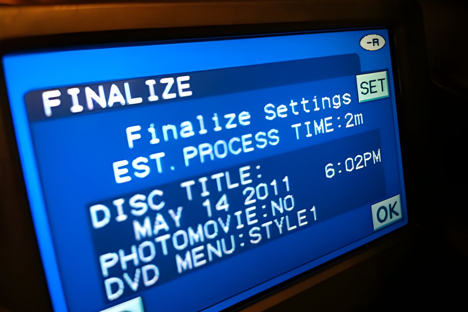 How To Finalize A Camcorder DVD Without The Camcorder