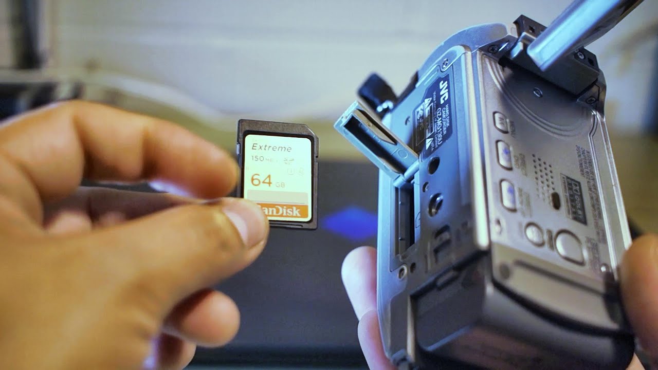 How To Find My Videos On JVC Camcorder SD Card