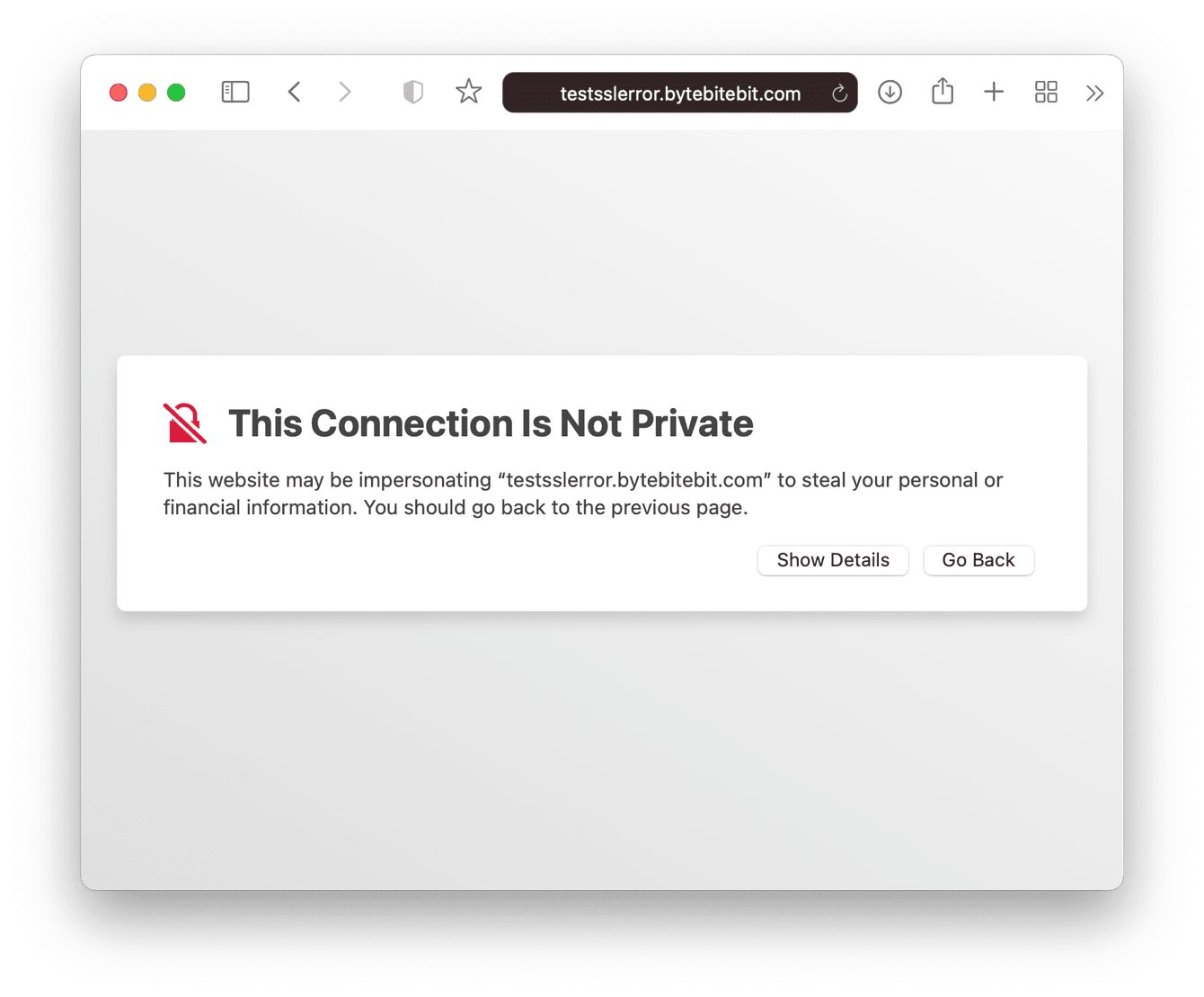 How To Fix “This Connection Is Not Private” On Safari
