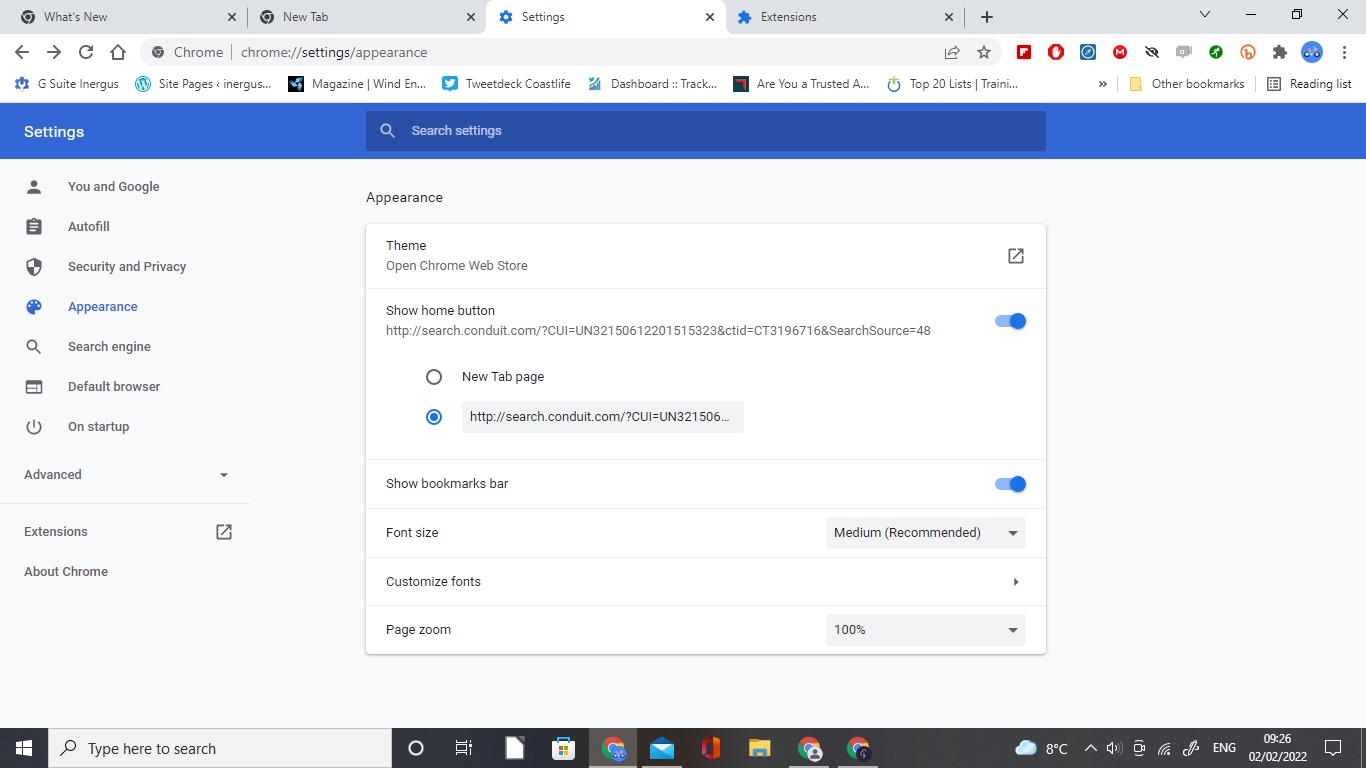 How To Get Rid Of Conduit On Chrome