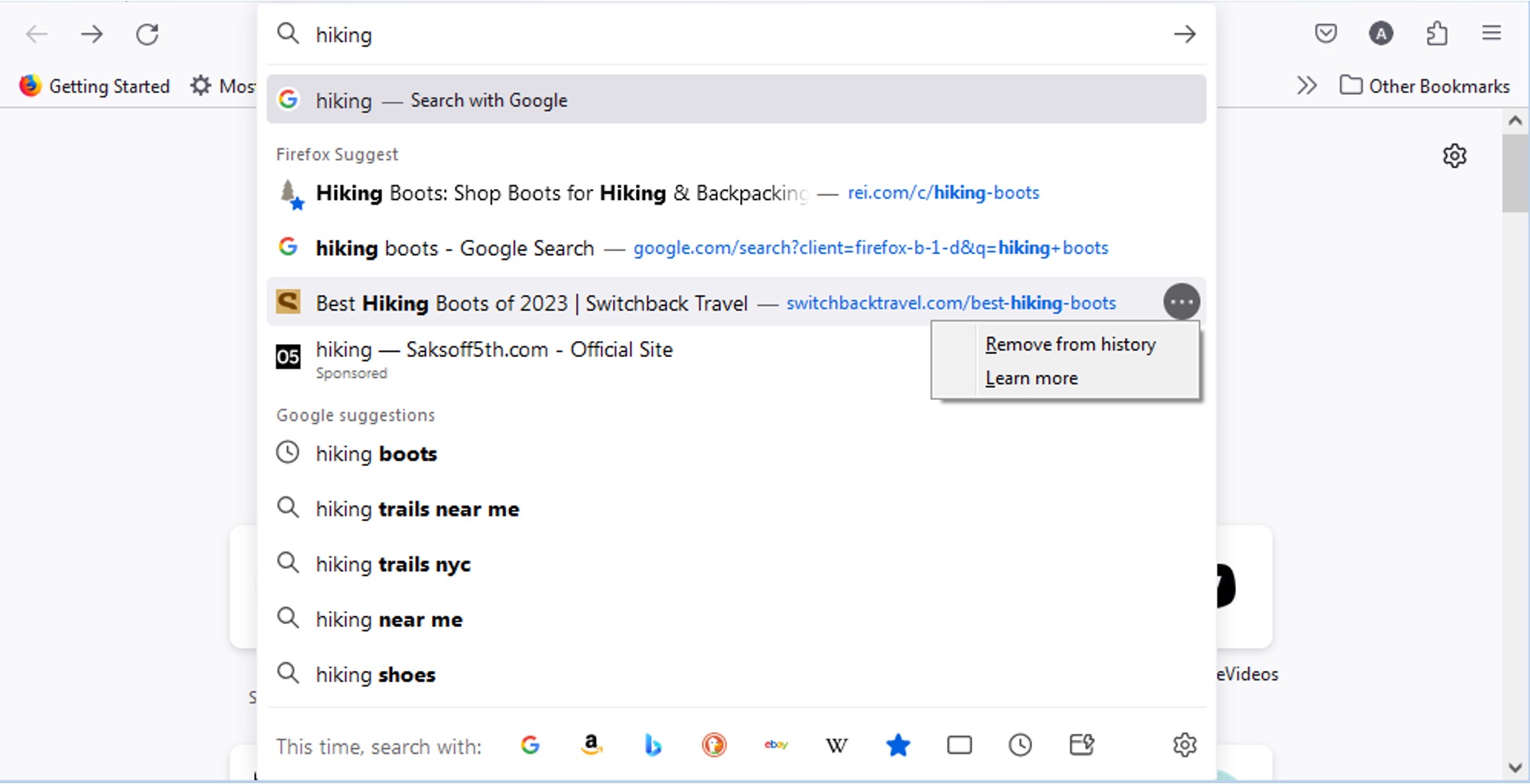How To Get Rid Of Firefox Search Bar