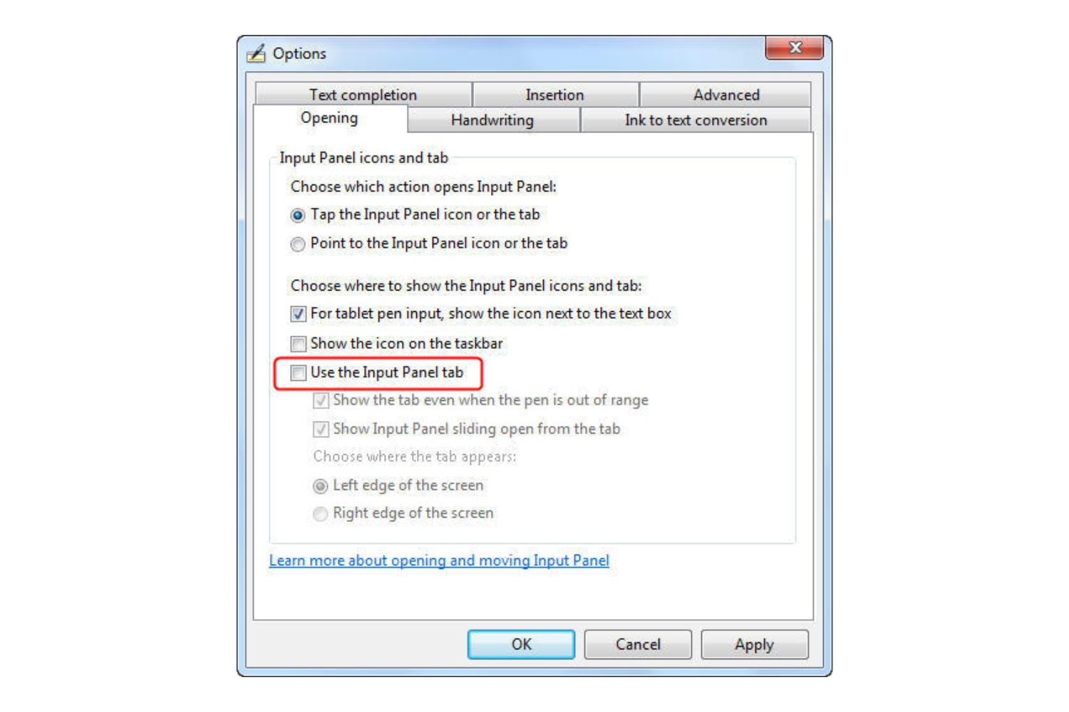how-to-get-rid-of-tablet-pc-input-panel-windows-7