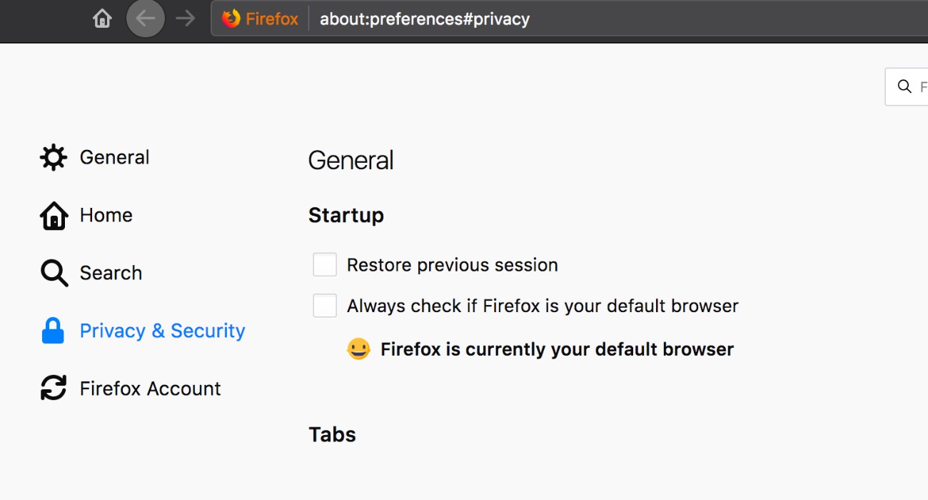 How To Get To Firefox Preferences