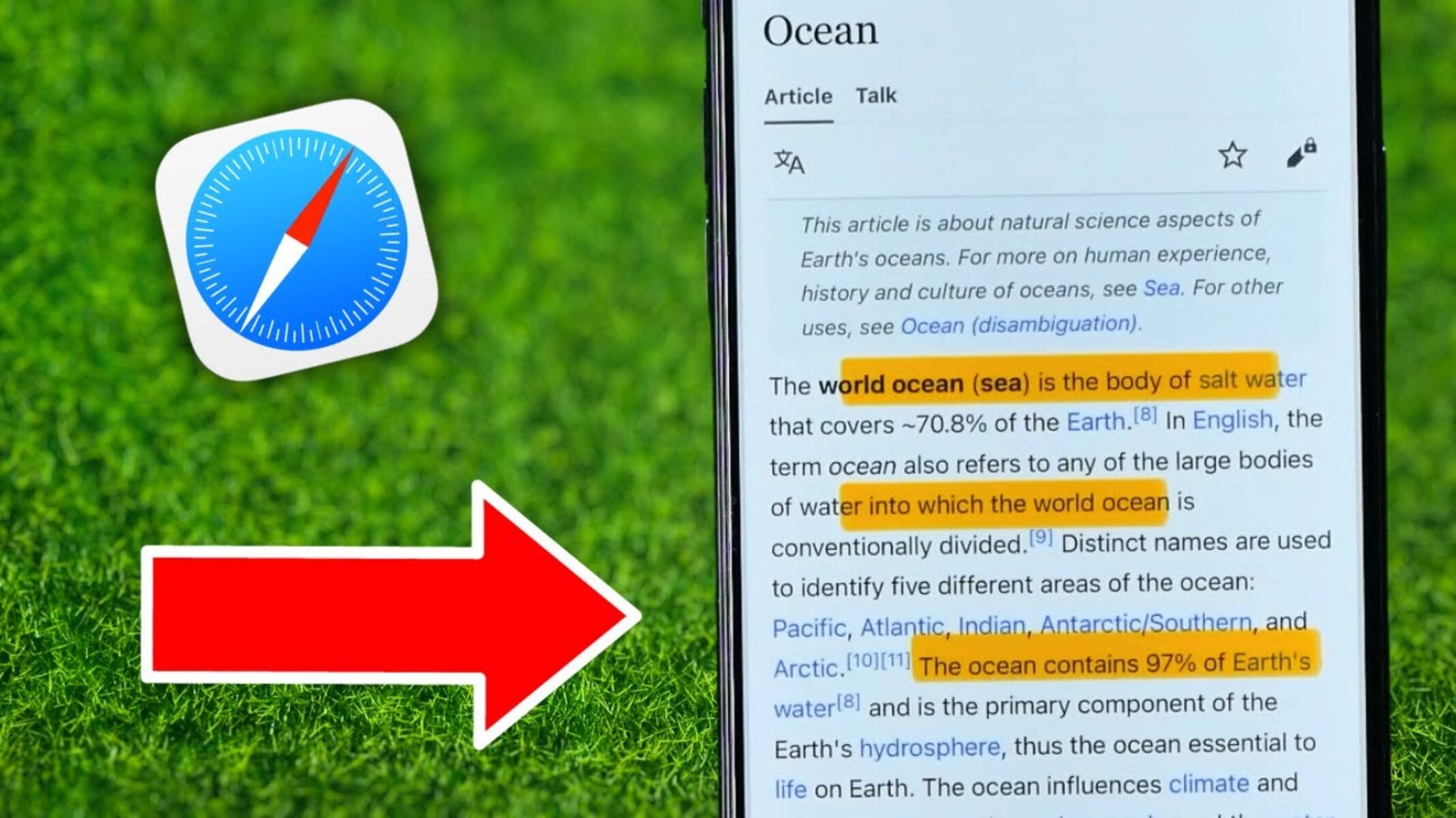 How To Highlight Text In Safari
