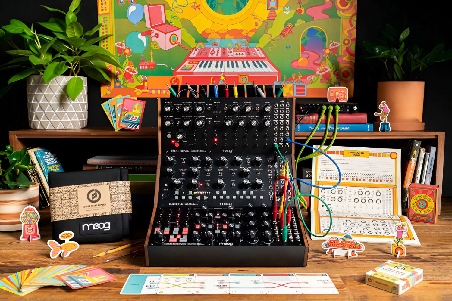 How To Hook A Moog Mother Up To A Drum Machine