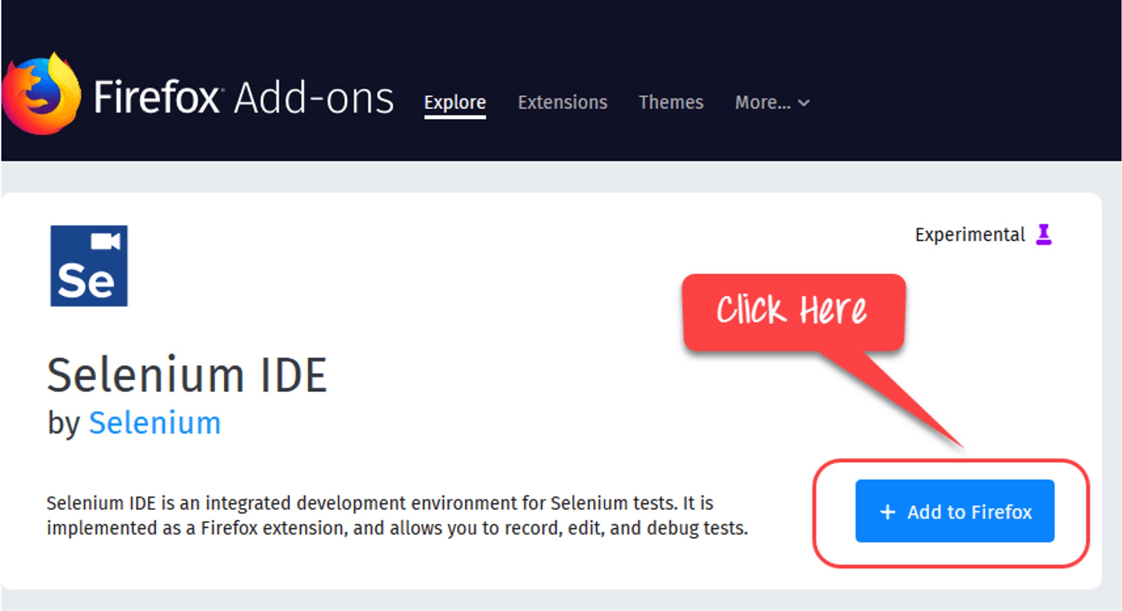 How To Install Selenium Ide On Firefox