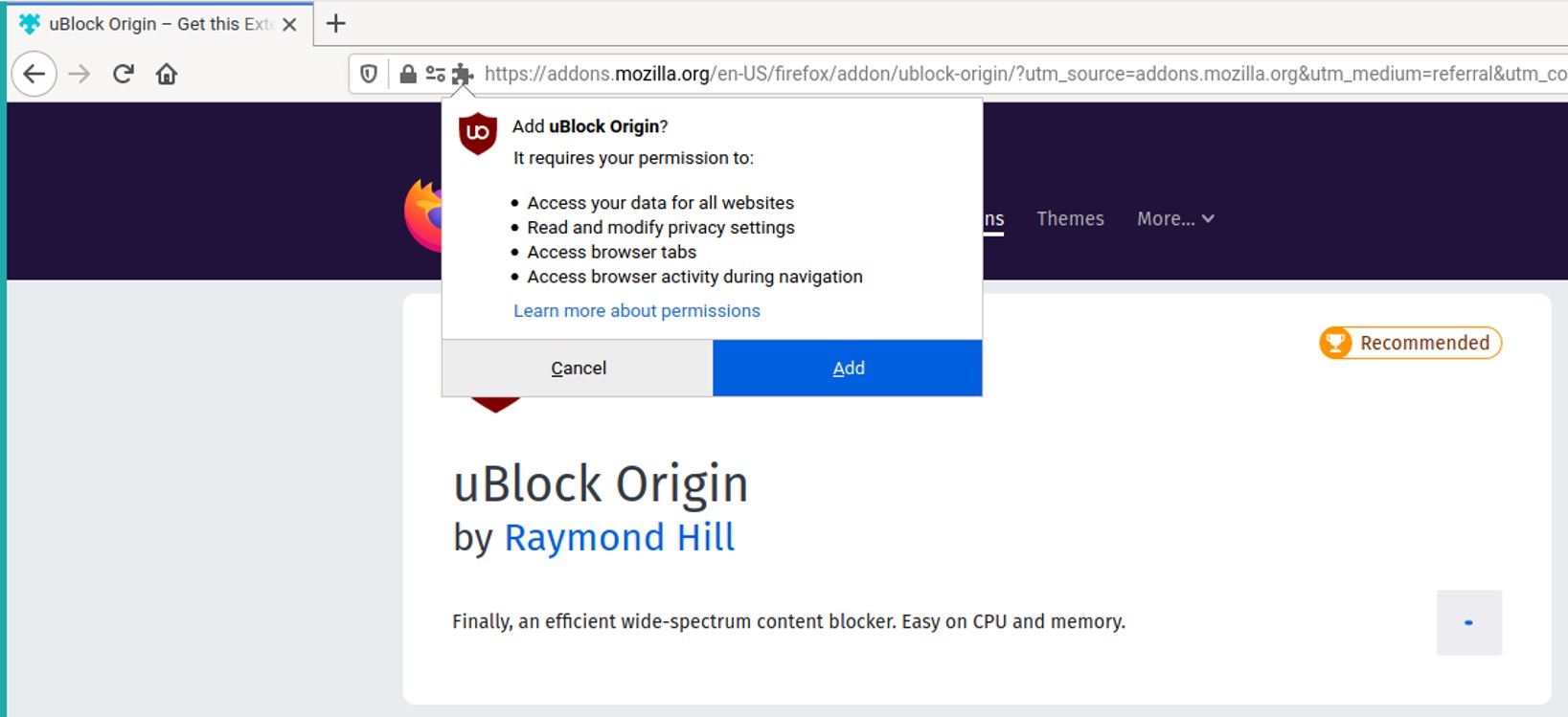 How To Install Ublock Origin On Firefox