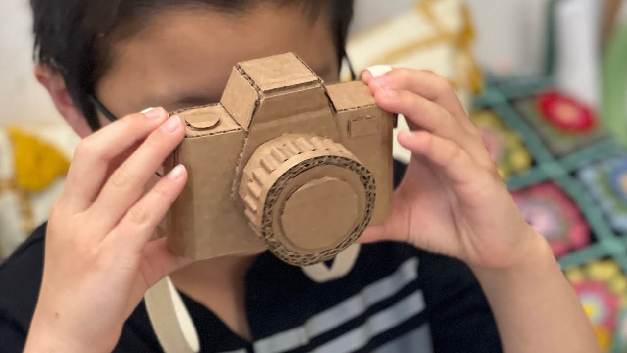 How To Make A Camcorder Out Of Cardboard