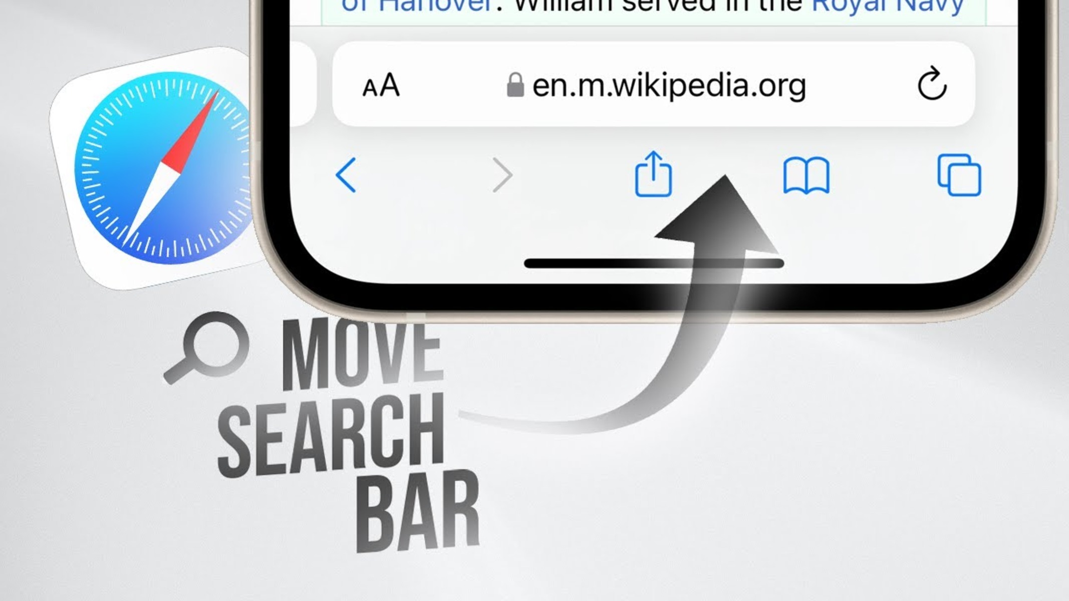 How To Move Safari Bar To Top