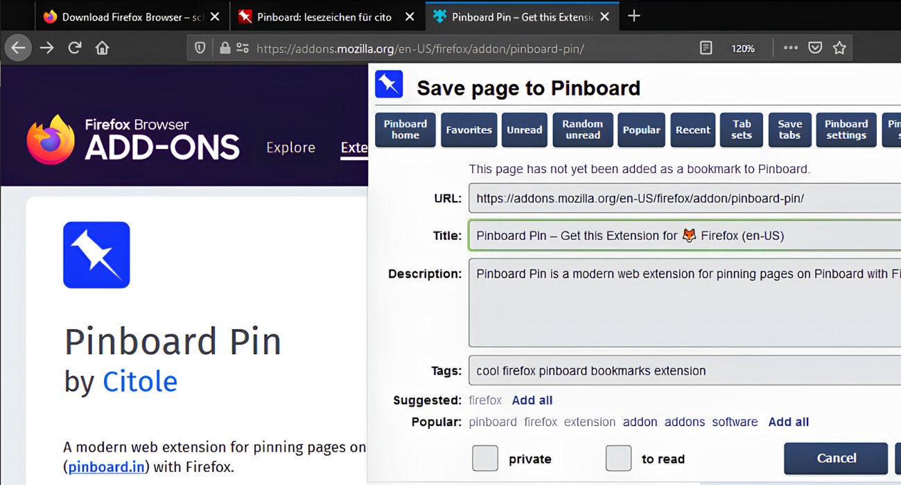 How To Pin A Site On Firefox