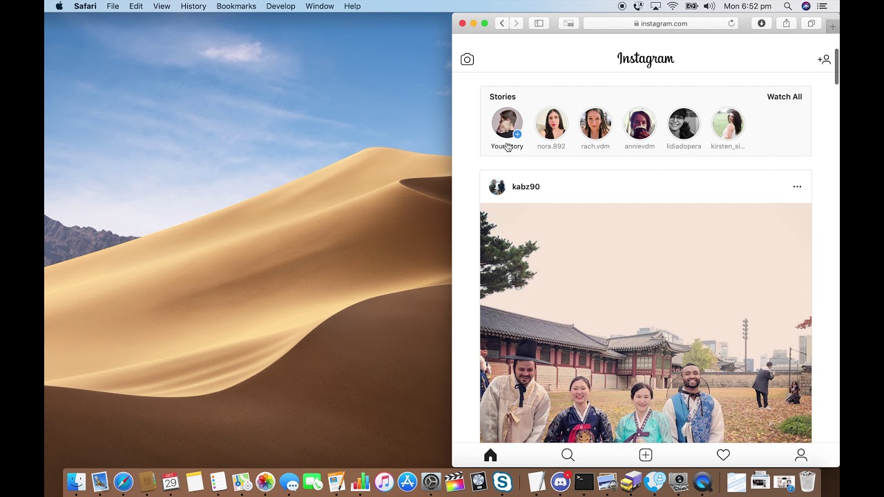 How To Post On Instagram From Mac Safari