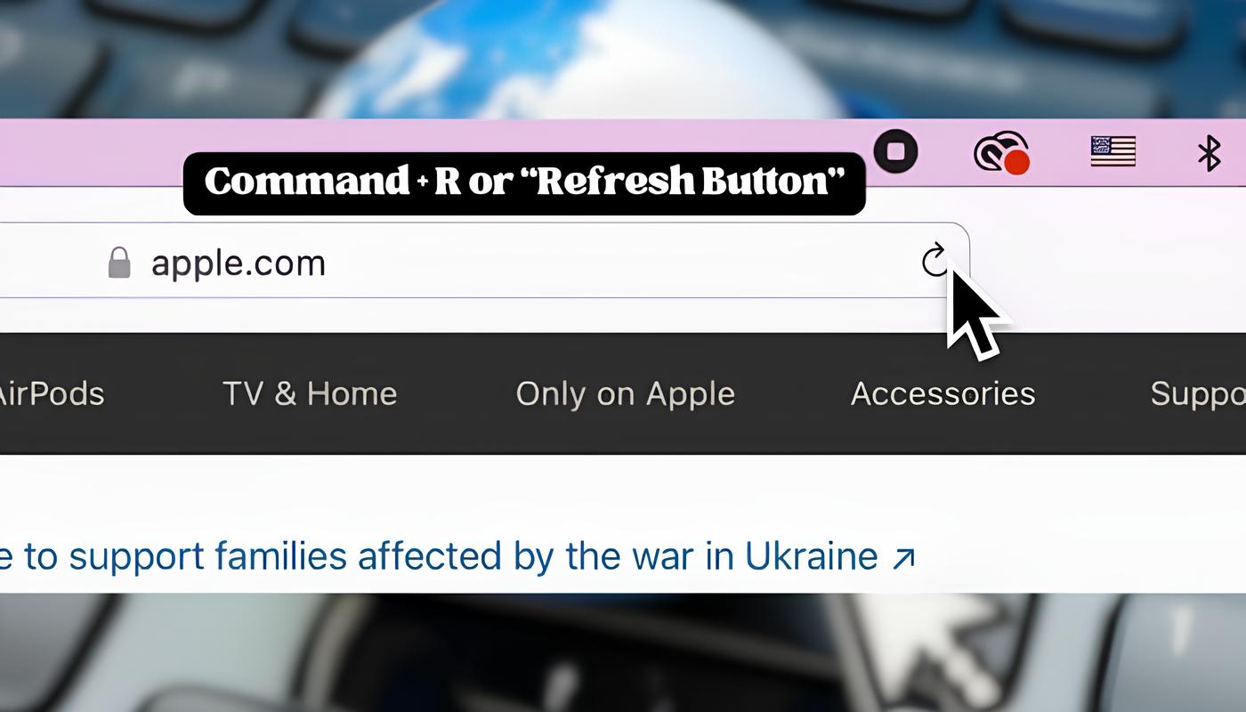 How To Refresh Page On Safari