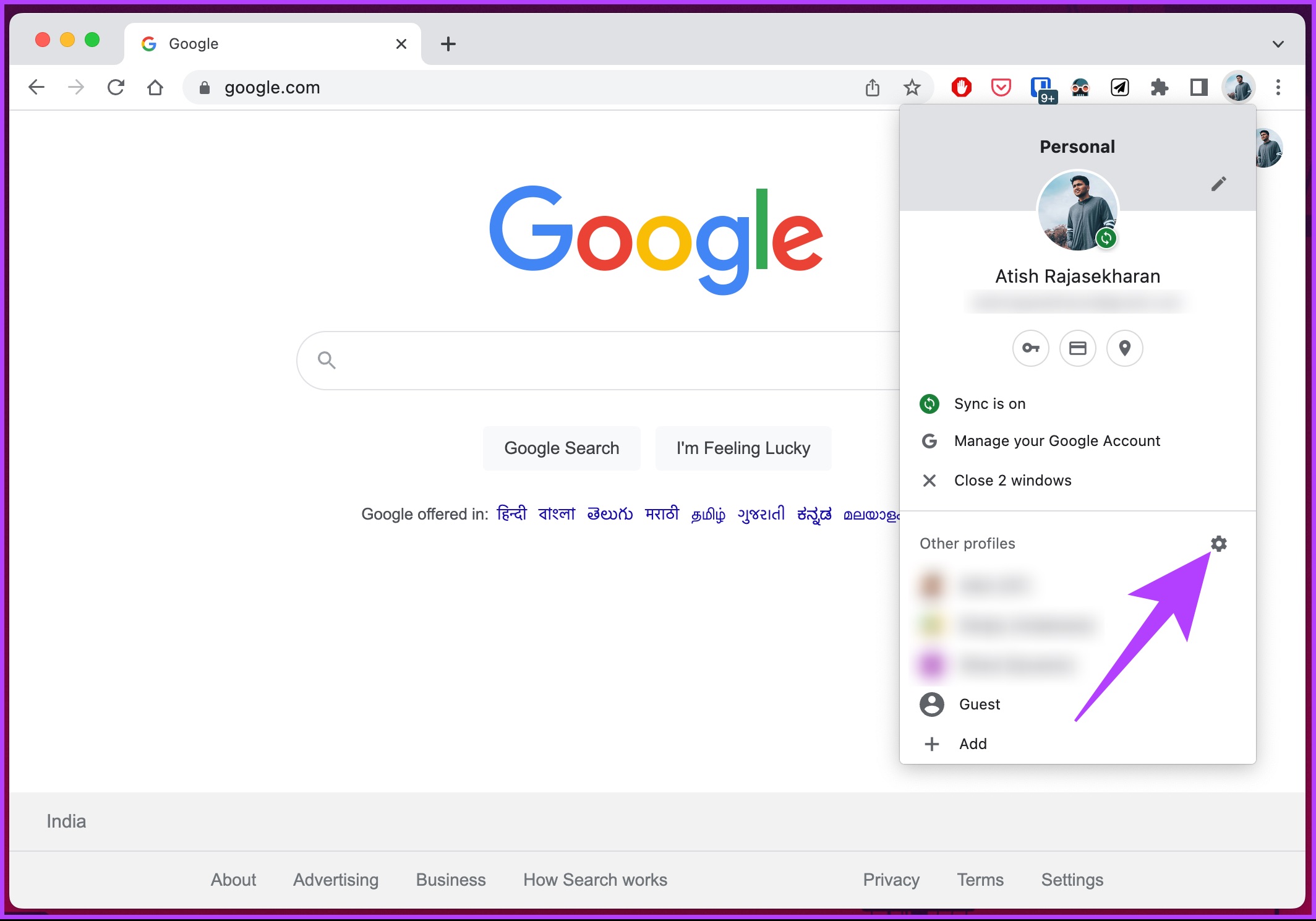 How To Remove Account From Google Chrome
