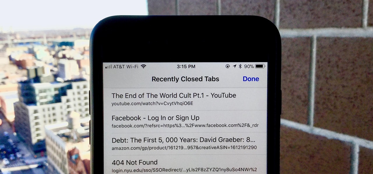 How To Reopen Closed Tab On Safari IPhone