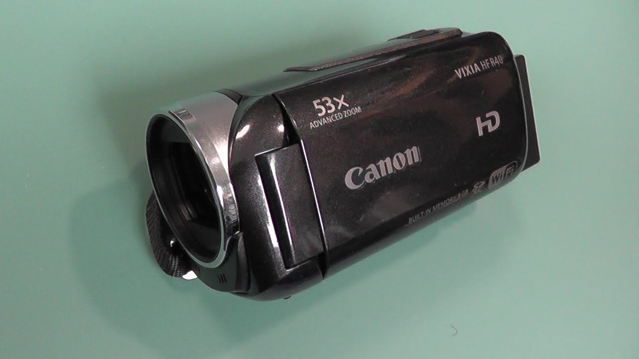 How To Reset Canon Vixia HF R40 Camcorder To Factory Defaults