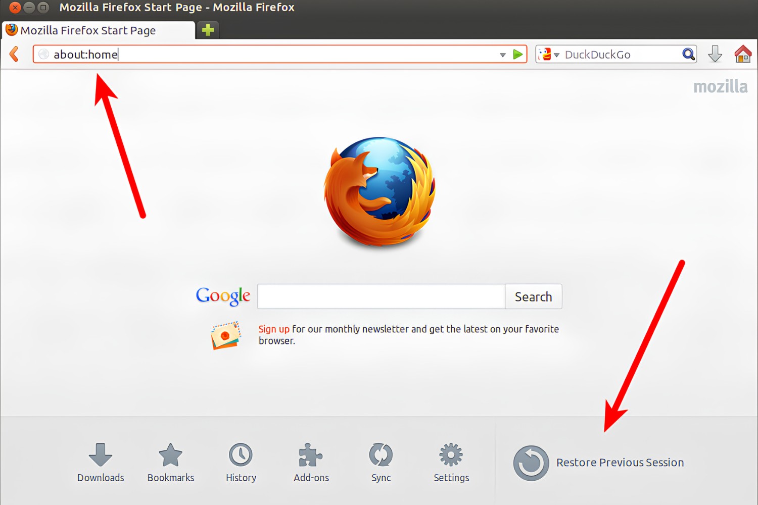 How To Restore Mozilla