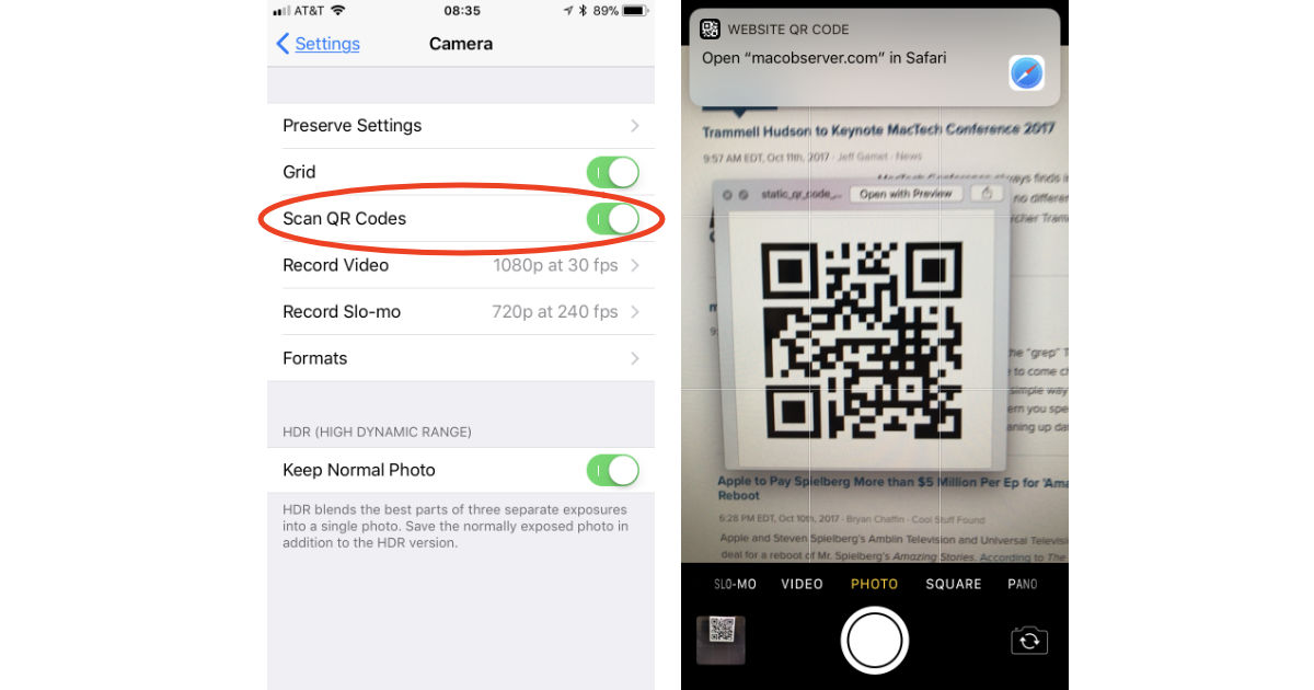 How To Scan QR Code On Safari