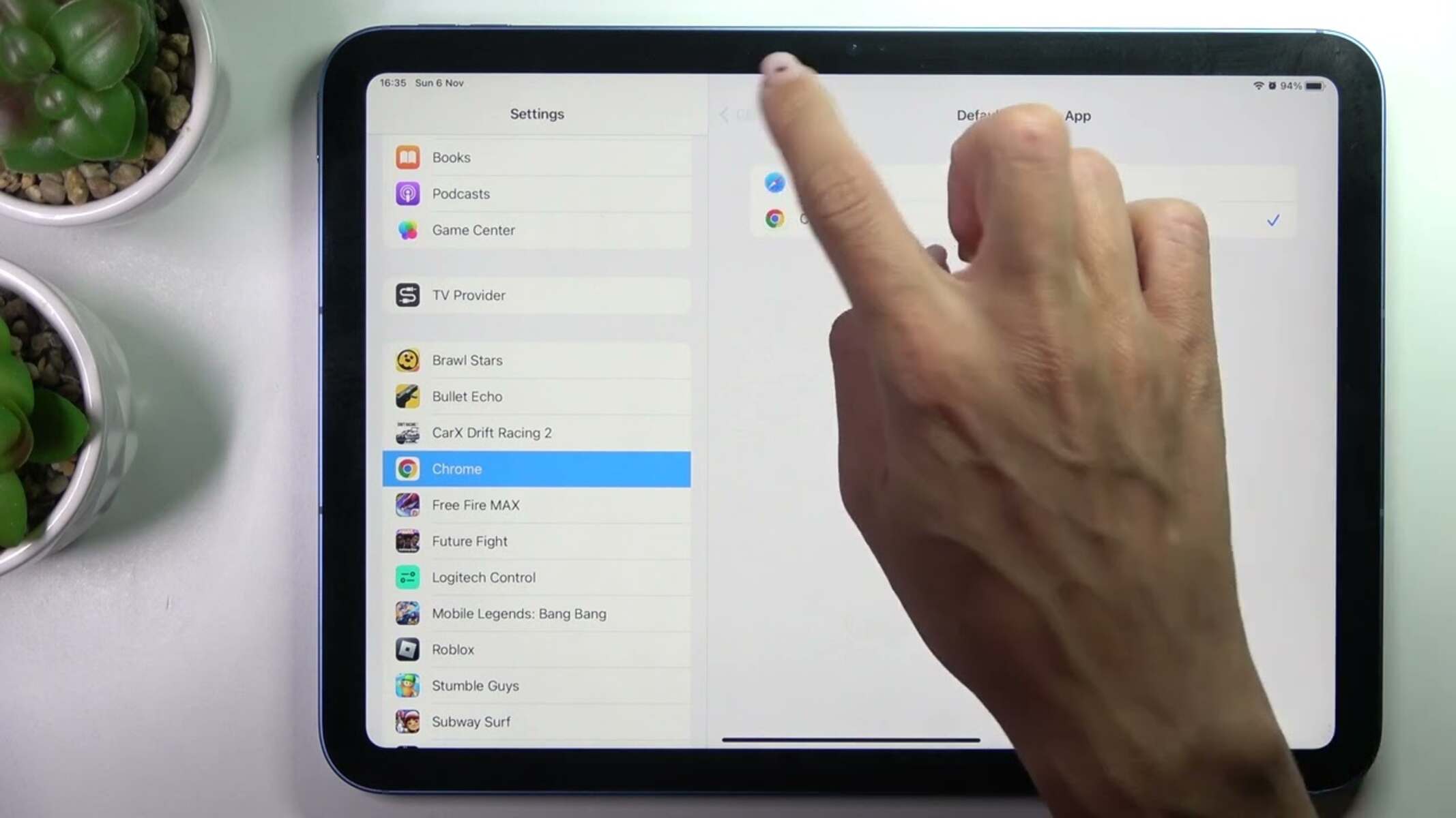 How To Set Default Browser On IPad