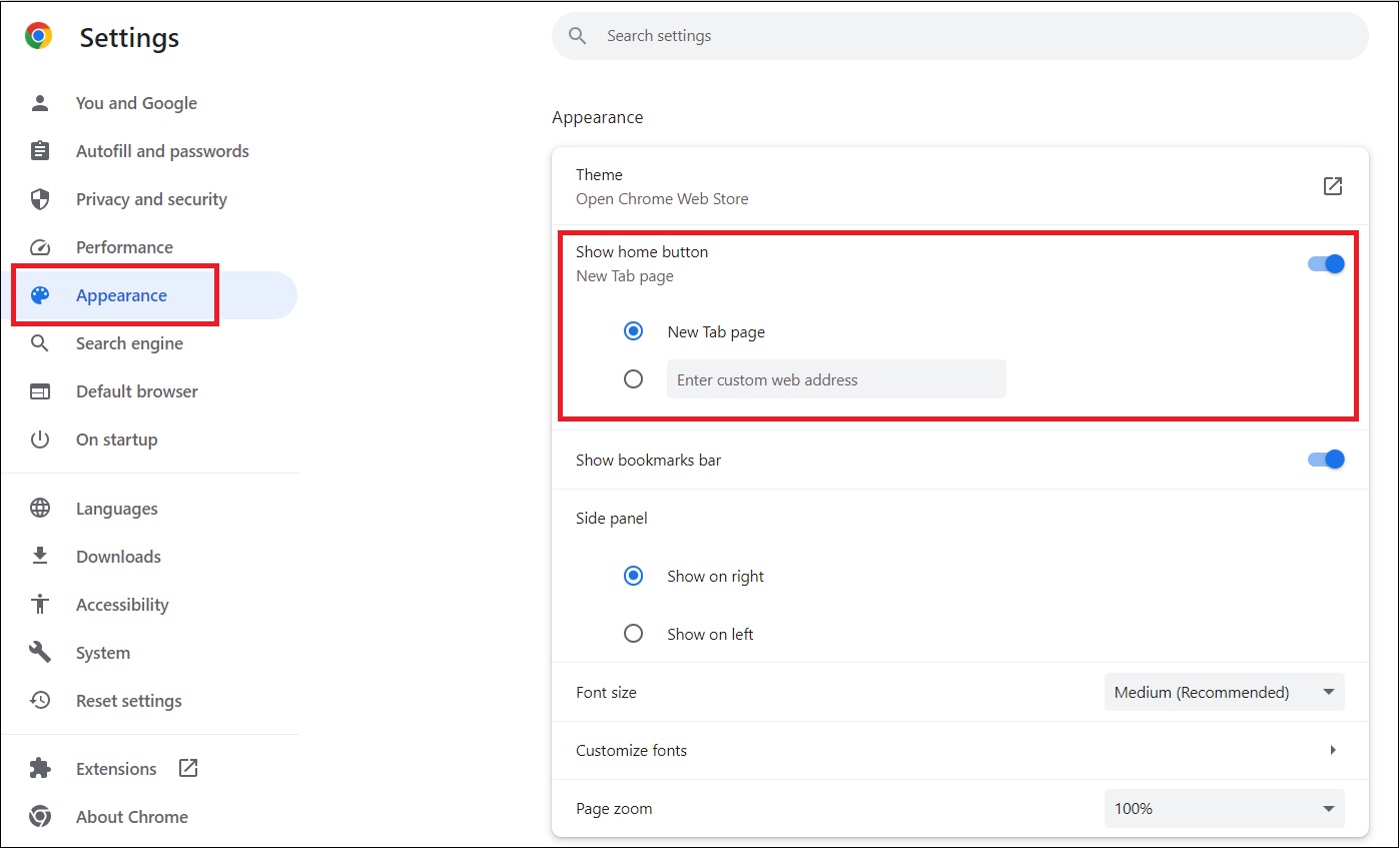 How To Set Default Page In Chrome