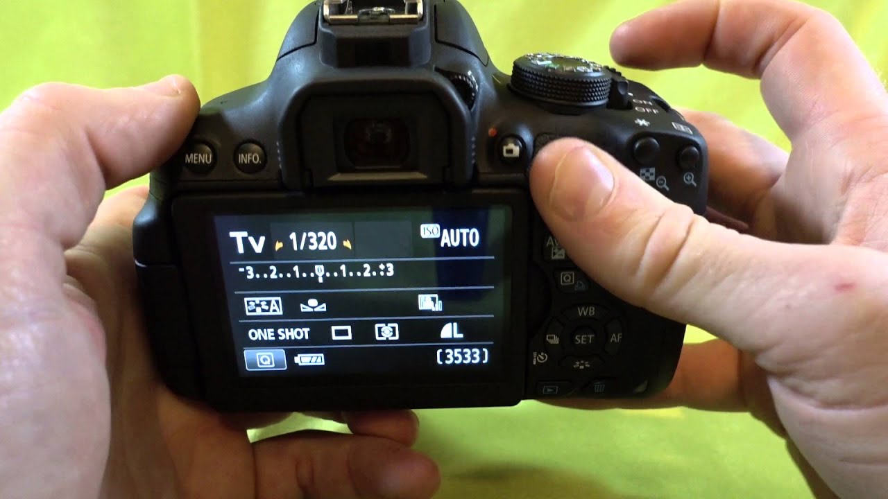 How To Set The Shutter Speed On My DSLR Camera