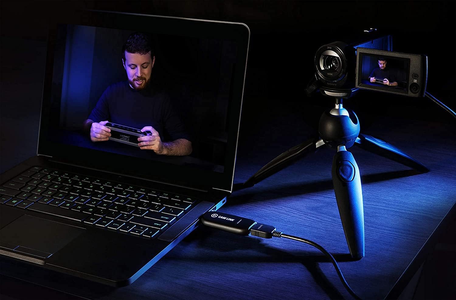 How To Set Up Camcorder As Webcam
