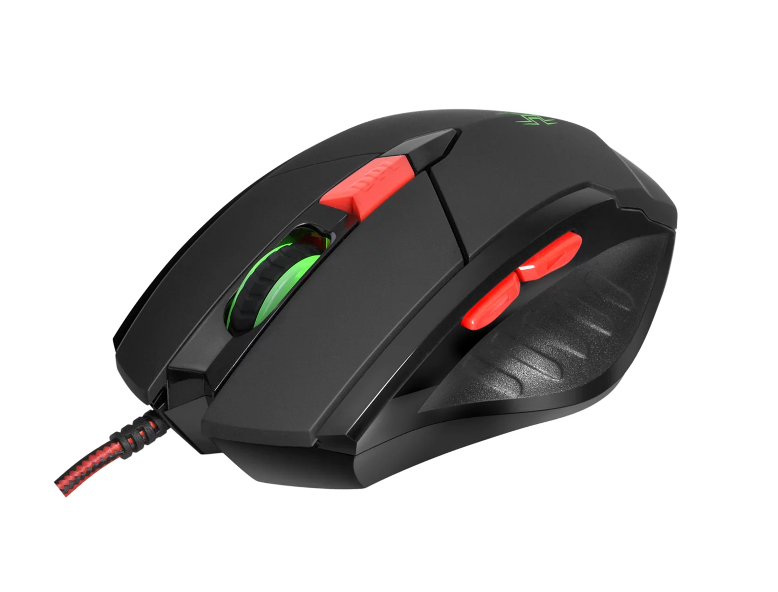 How To Set Up The Buttons On A Black Web Grim Gaming Mouse