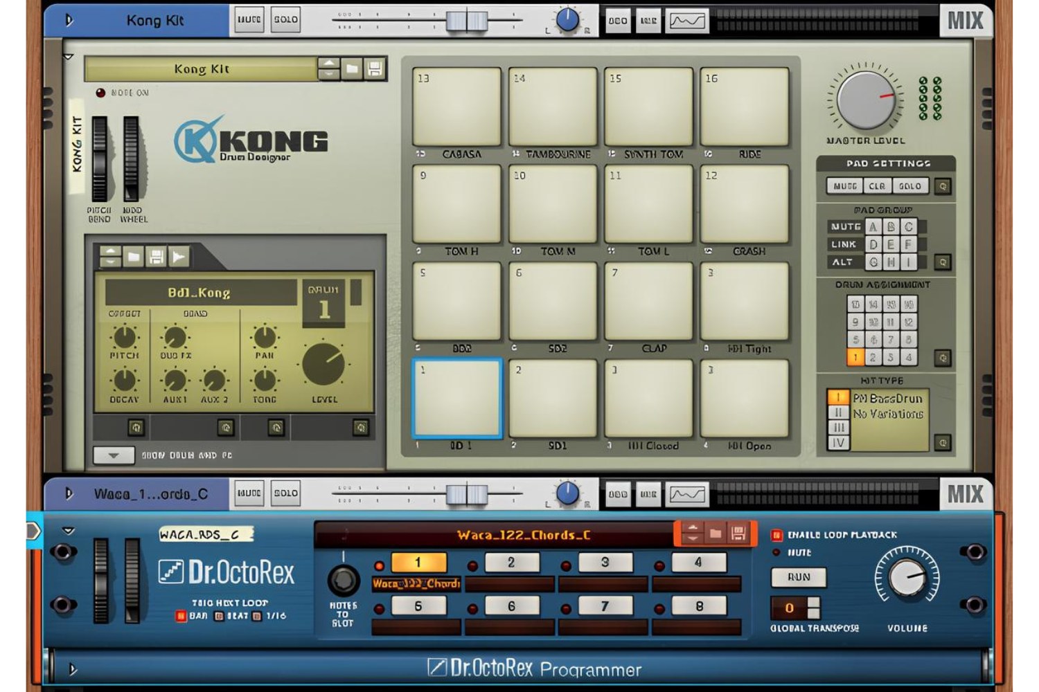 How To Start The Kong Drum Machine In Reason