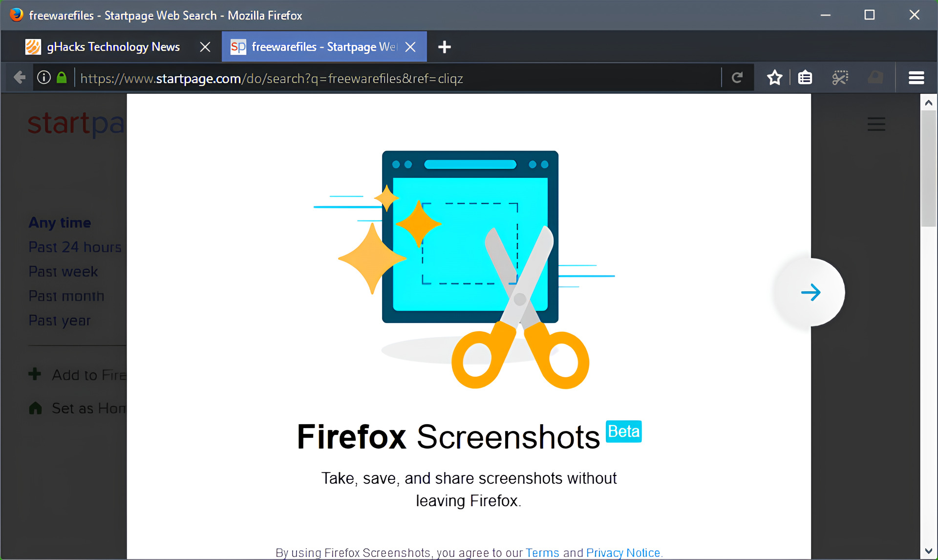 How To Take A Screenshot In Firefox